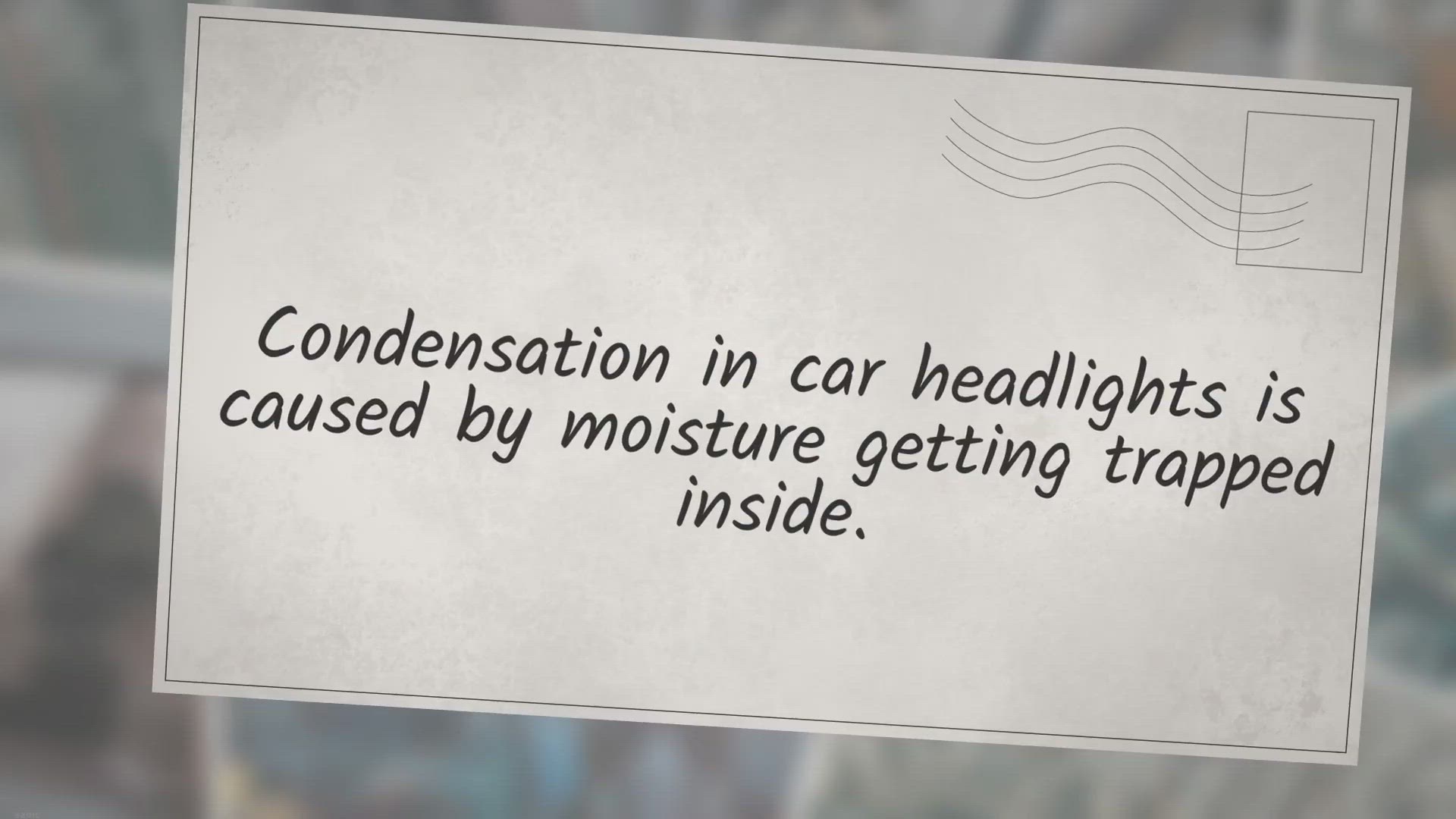 Video thumbnail for What Causes Car Headlight Condensation? 4 Ways to Remove It