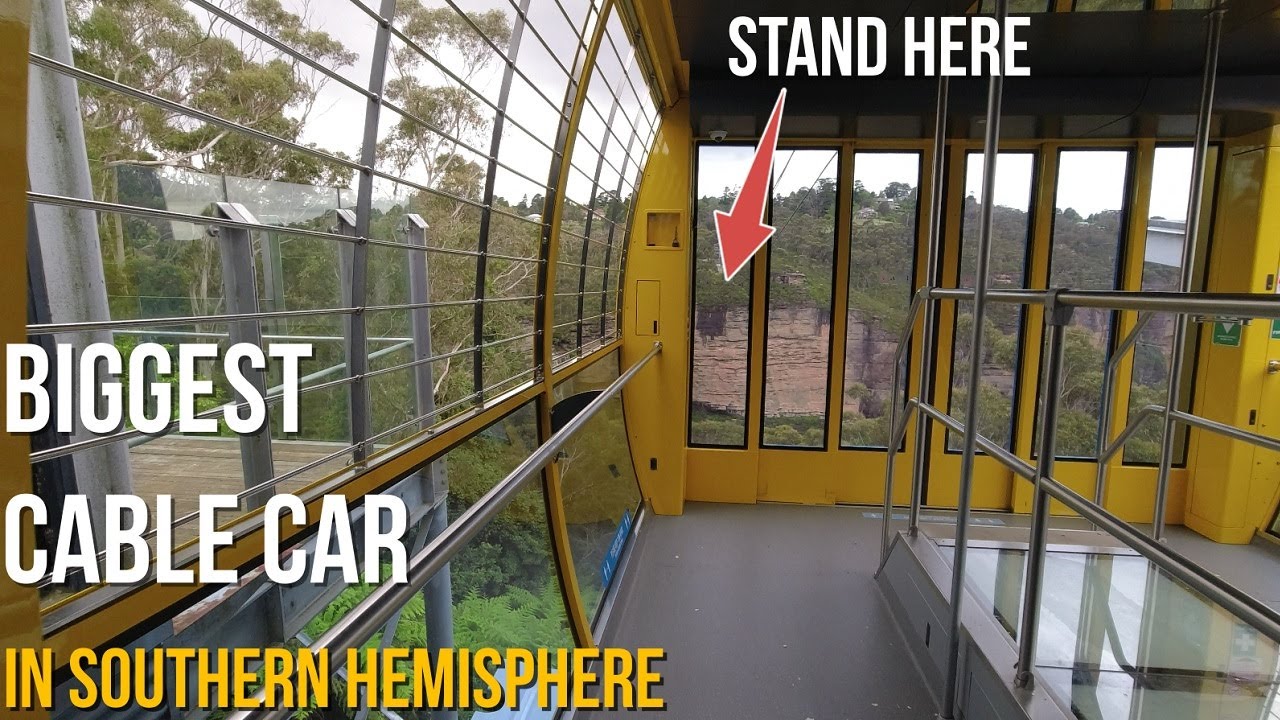 Video thumbnail for [4K] Largest Cable Car in Southern Hemisphere | Scenic Skyway Blue Mountains
