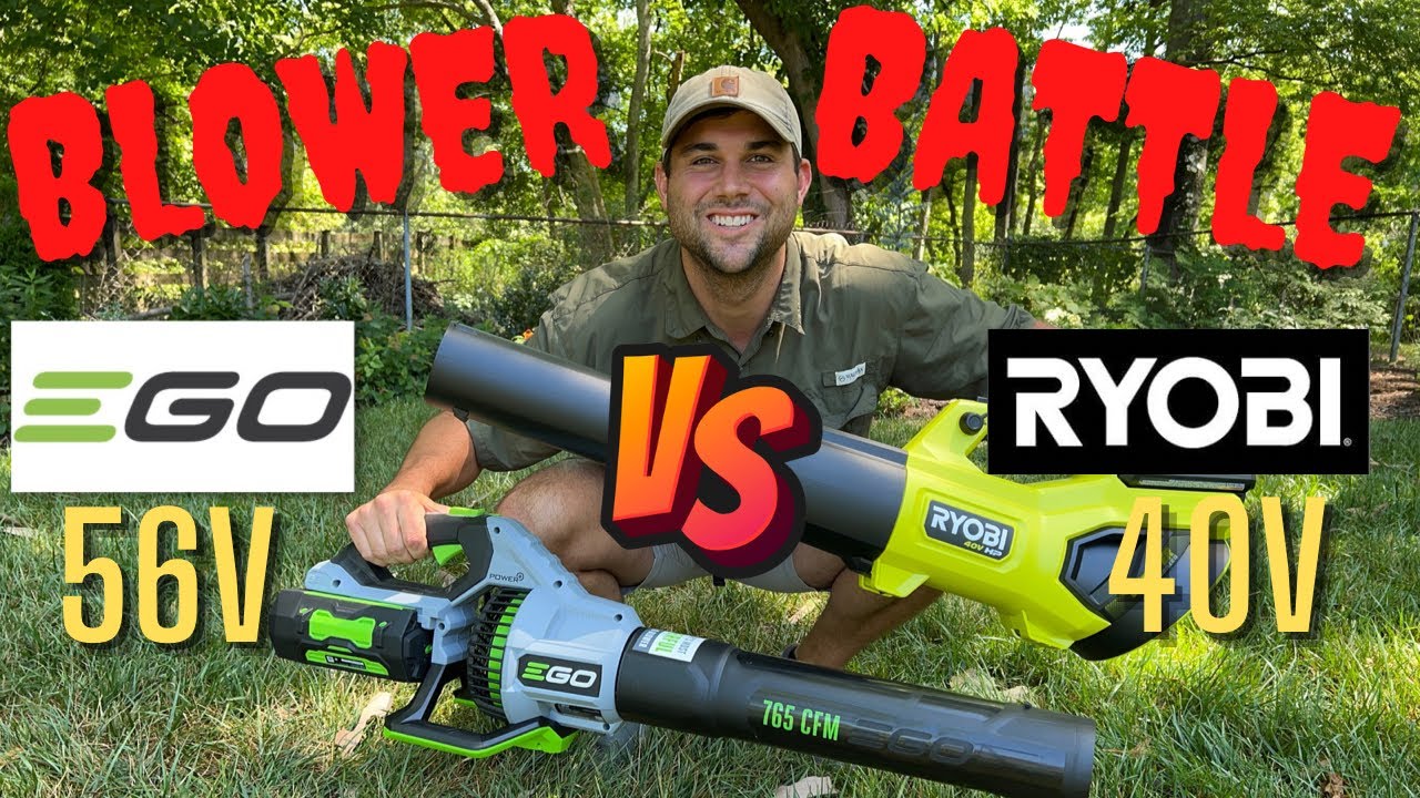 'Video thumbnail for Best Cordless Blower 2022: EGO vs Ryobi'