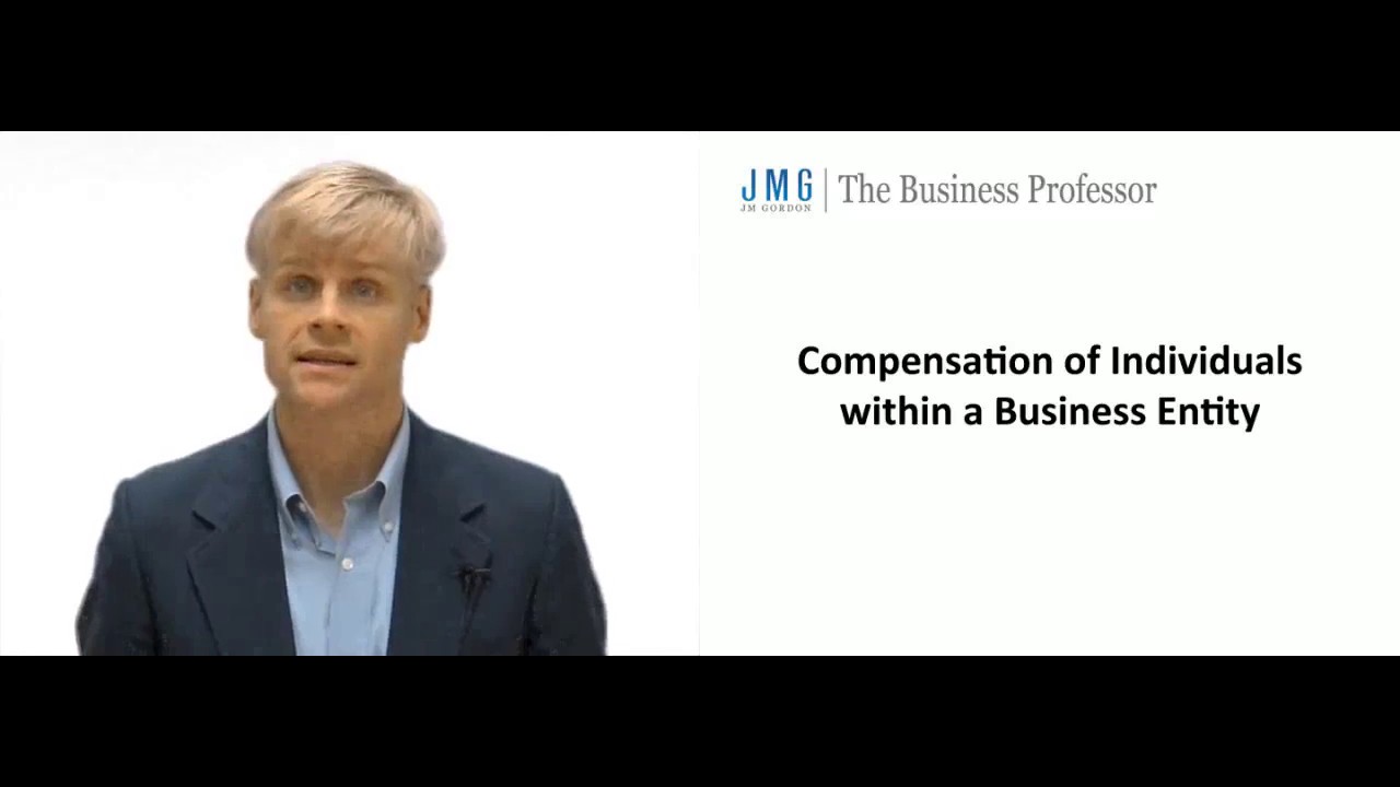 'Video thumbnail for Compensation within Business Entities'