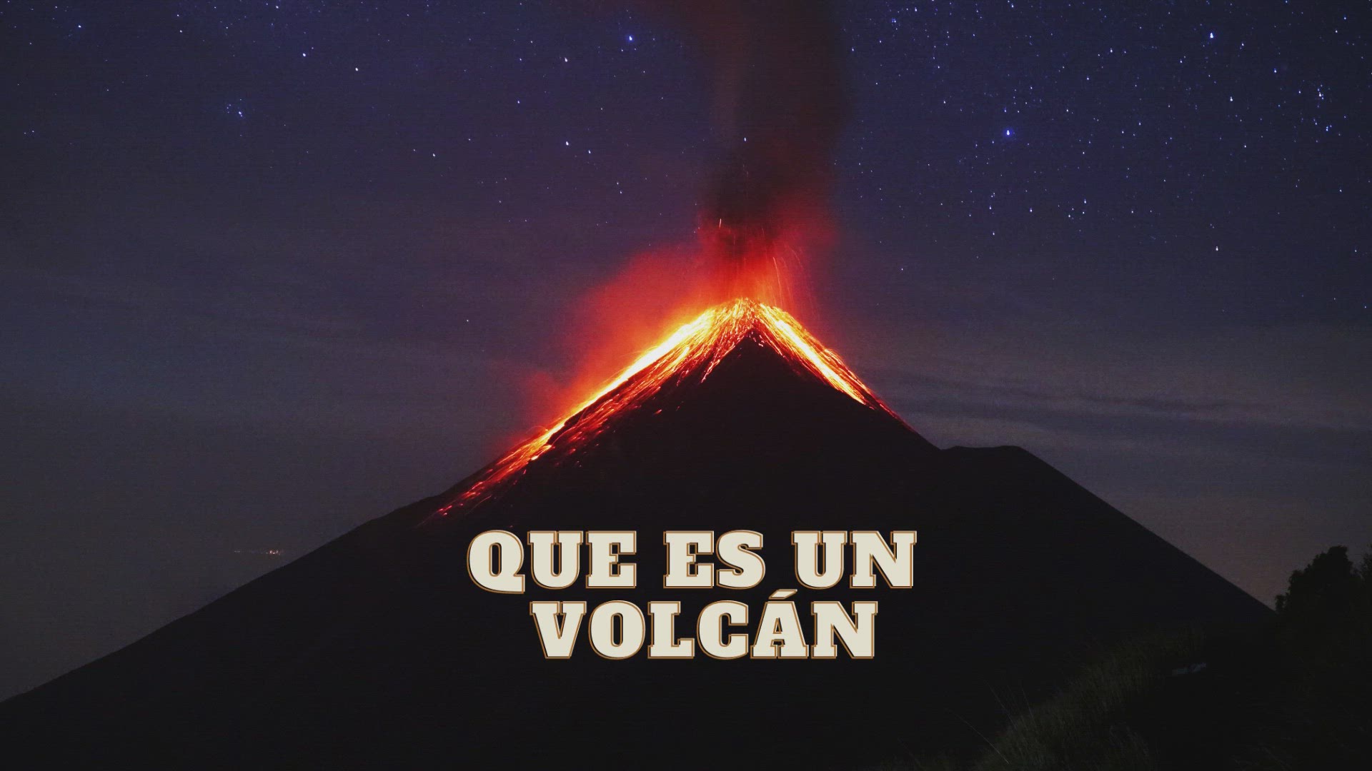 'Video thumbnail for Qué es un volcán'