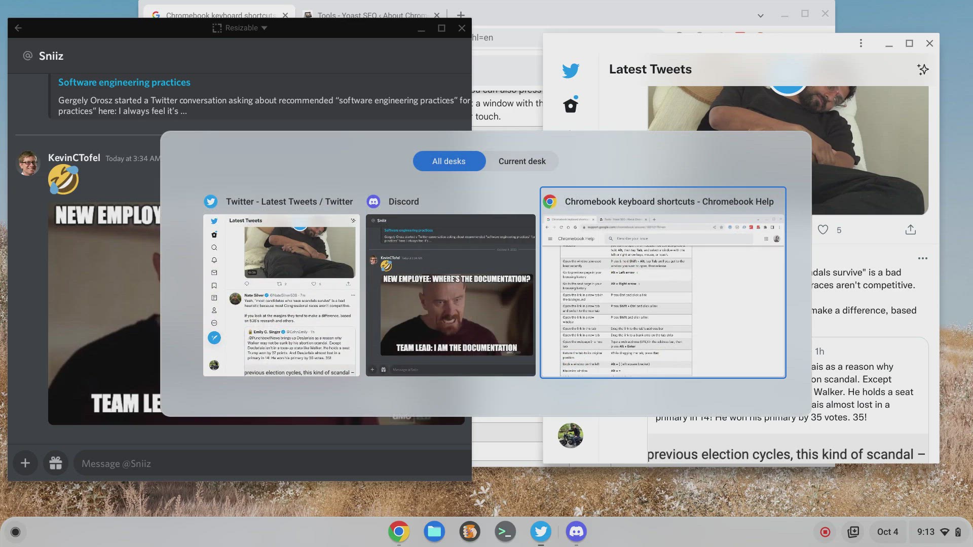 'Video thumbnail for How to maximize and minimize windows with Chromebook keyboard shortucts'