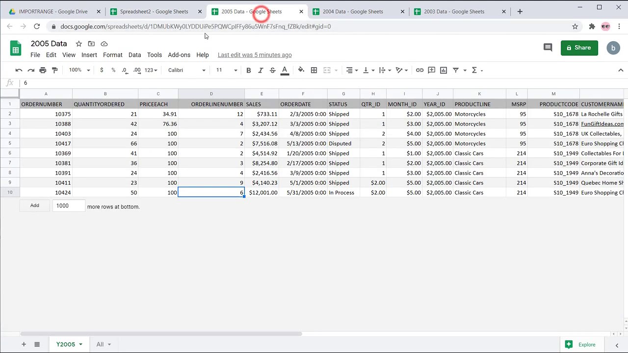 'Video thumbnail for Google Sheets Import Data - Import from multiple spreadsheets to one range'