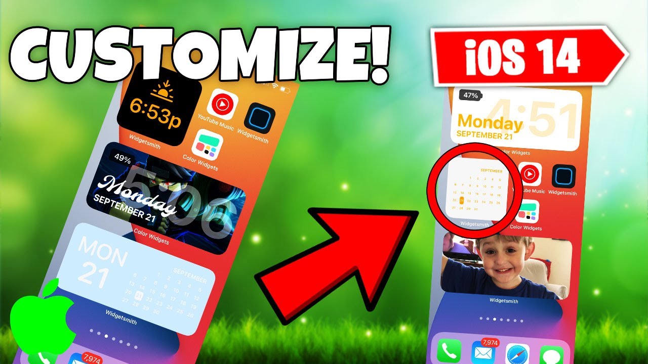 Video thumbnail for How To Customize iOS 14 Home Screen To Your Liking