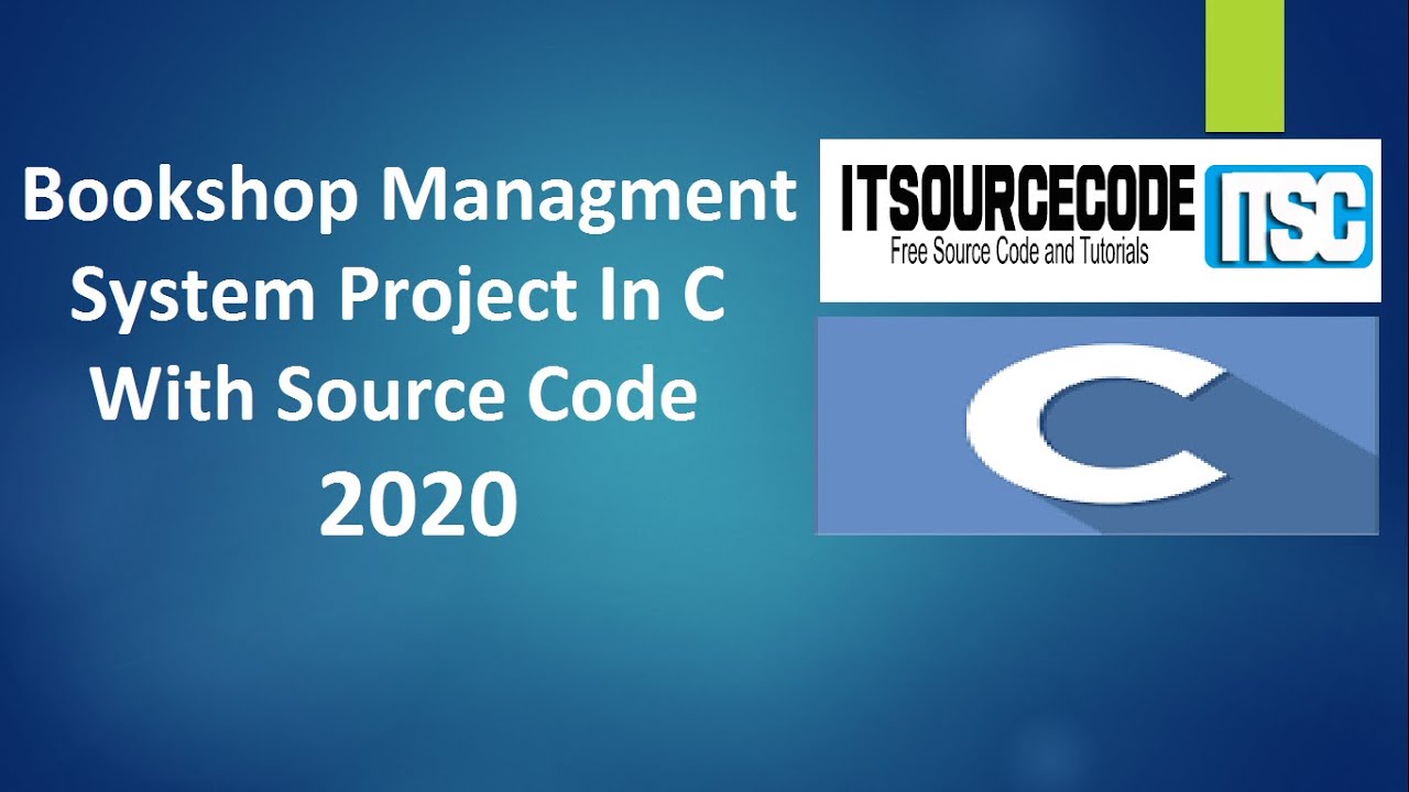 'Video thumbnail for Bookshop Management System Project In C With Source Code Free Download | C Projects With Source Code'