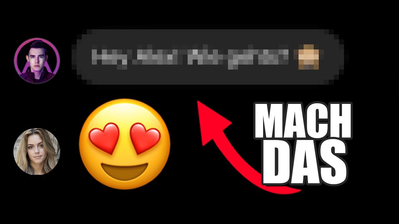 'Video thumbnail for MACH DAS, wenn du mit einem Mädchen schreibst!'