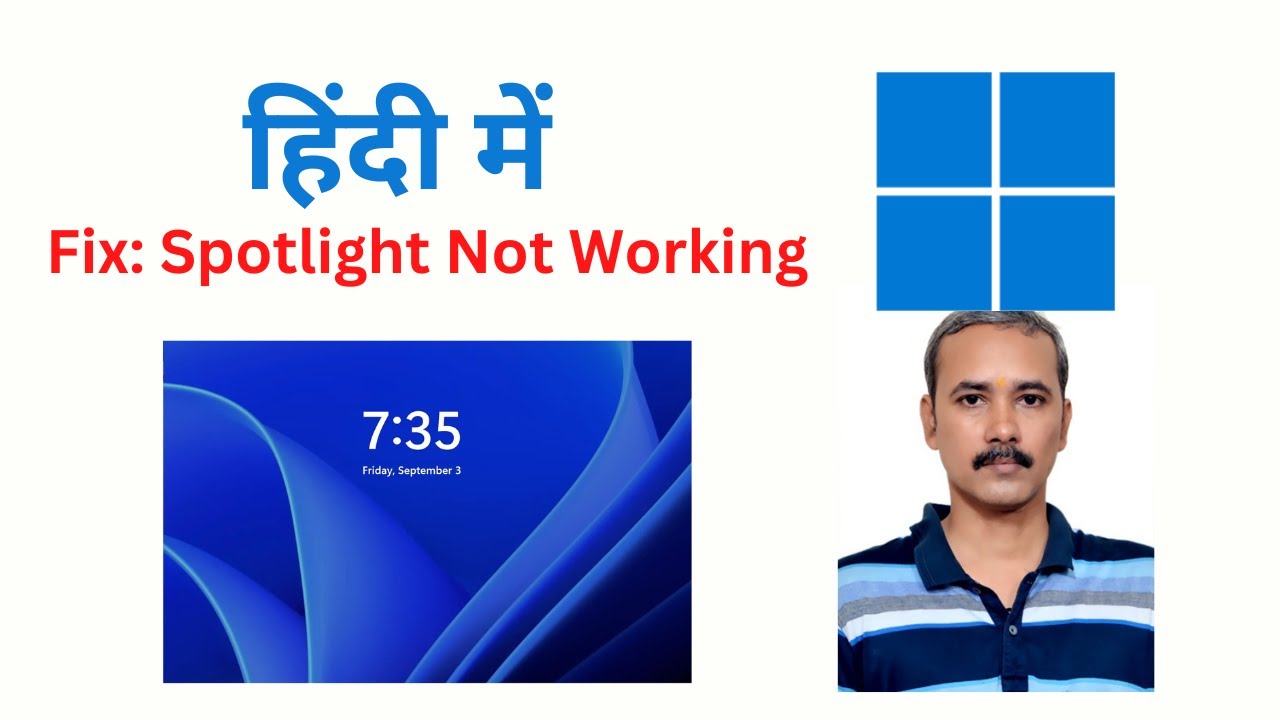 'Video thumbnail for Windows 11: Fix Spotlight not Changing Images, Lock Screen Showing Same Picture'