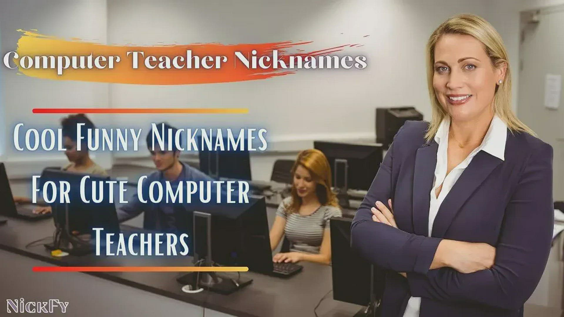 'Video thumbnail for Computer Teacher Nicknames | Cute Cool Nicknames For Computer Teachers'