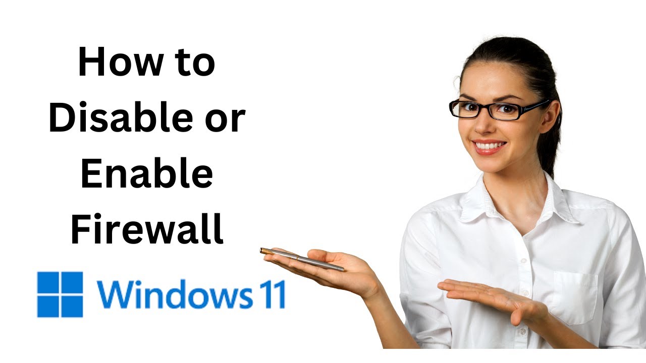 'Video thumbnail for How to Disable or Enable Firewall on Windows 11?'