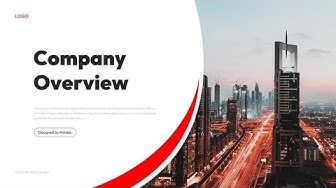 'Video thumbnail for Company Overview Presentation Template for PowerPoint and Google Slides Free Download'