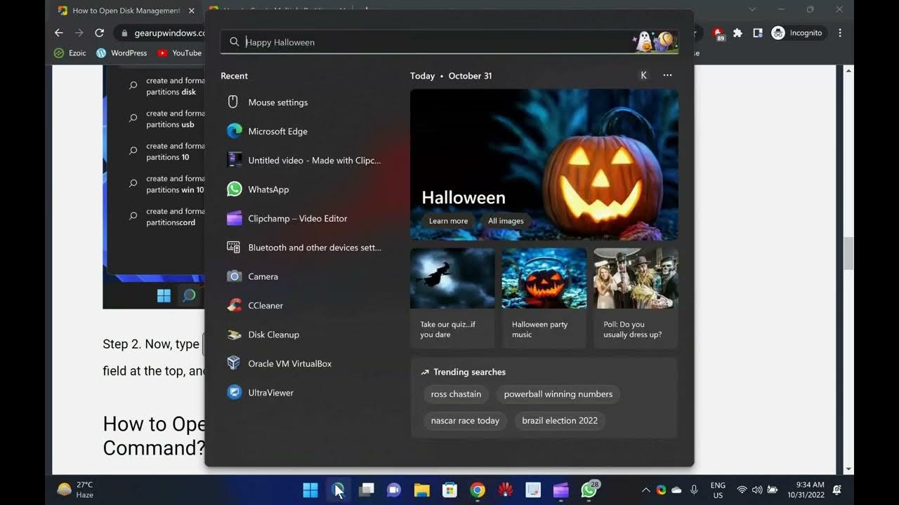 'Video thumbnail for How to Open Disk Management in Windows 11?'