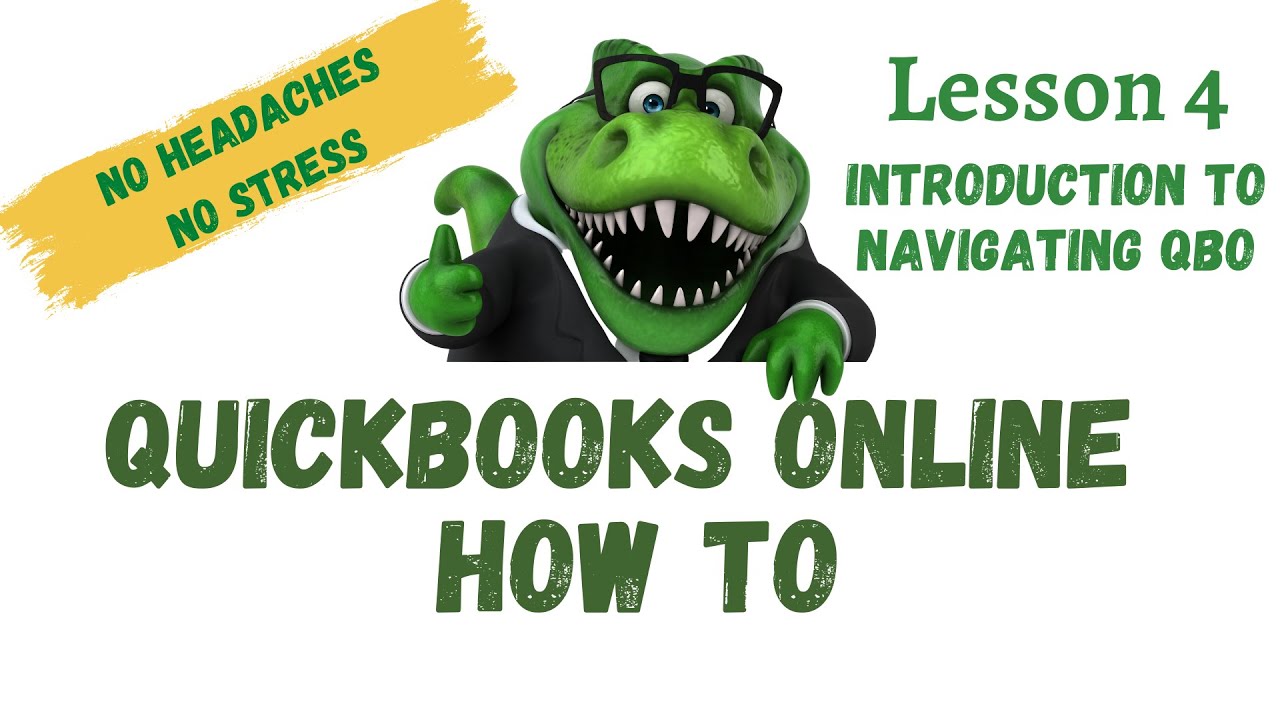 'Video thumbnail for QuickBooks How To | #4 Intro to Navigating QBO | Free QuickBooks Online Training'