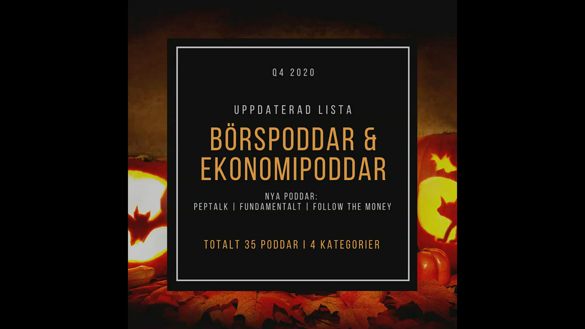 'Video thumbnail for Bästa ekonomi- och börspoddarna'