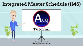 'Video thumbnail for Integrated Master Schedule (IMS) Tutorial'