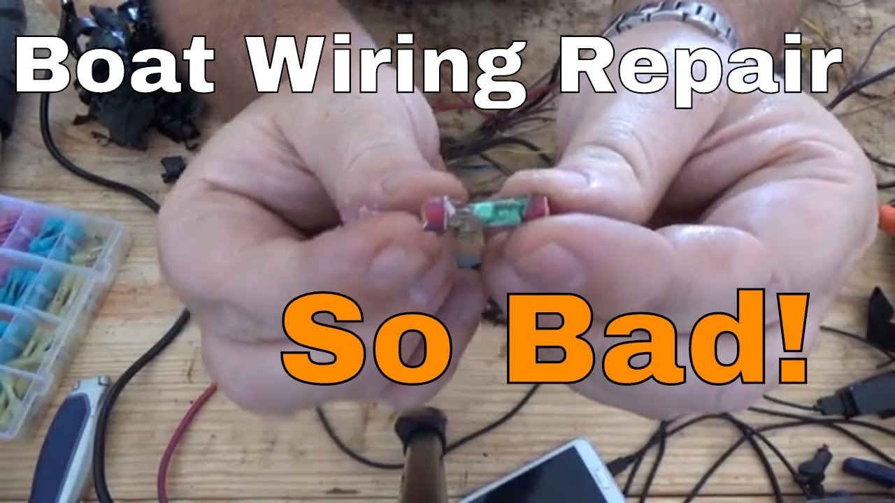 Video thumbnail for Fixing Boat Engine Wiring Harness EP #17 || Bayliner Bowrider 175