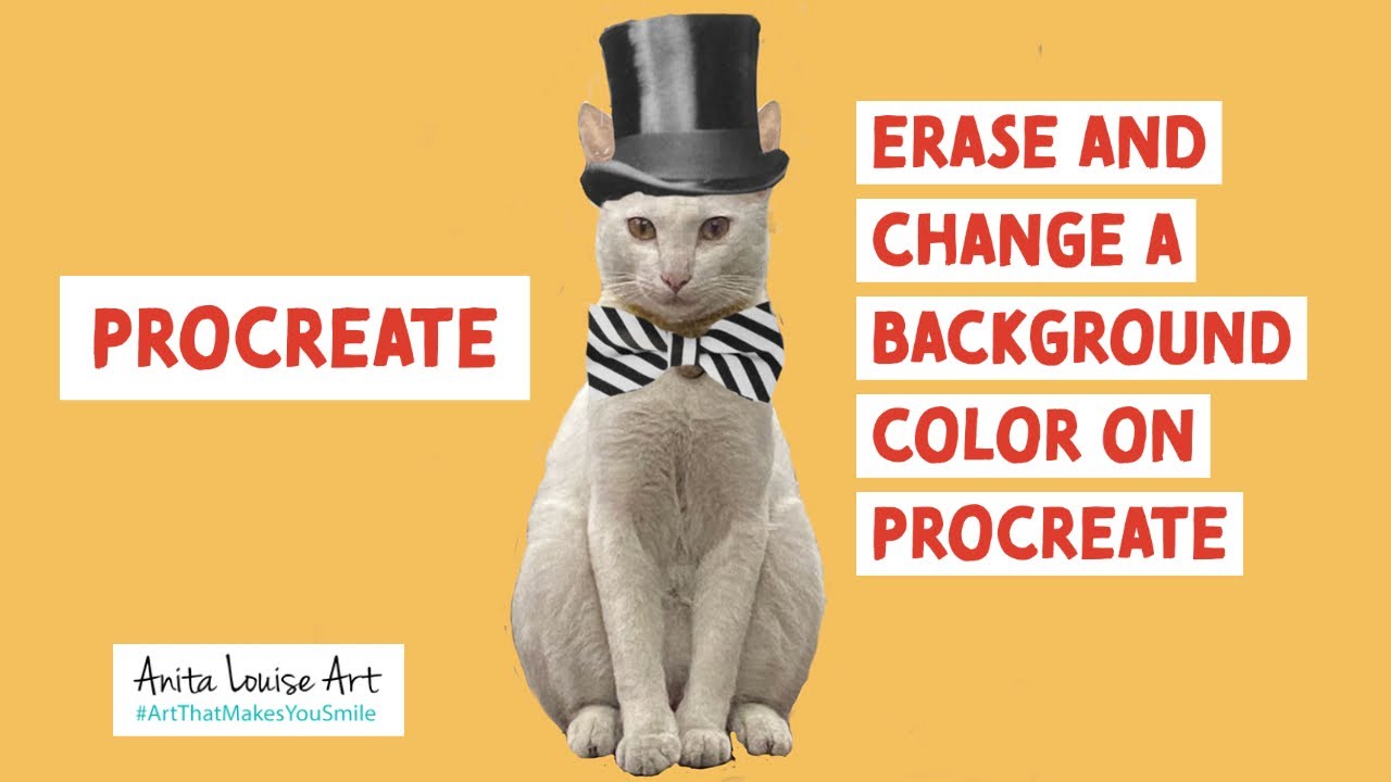 'Video thumbnail for Erasing and Changing Your Background in Procreate'