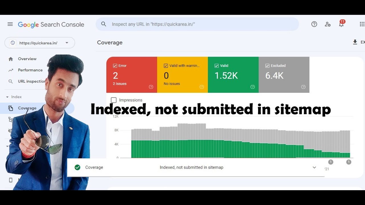 Video thumbnail for Indexed, not submitted in sitemap || Google Search Console Indexing & Crawling Problem Solved