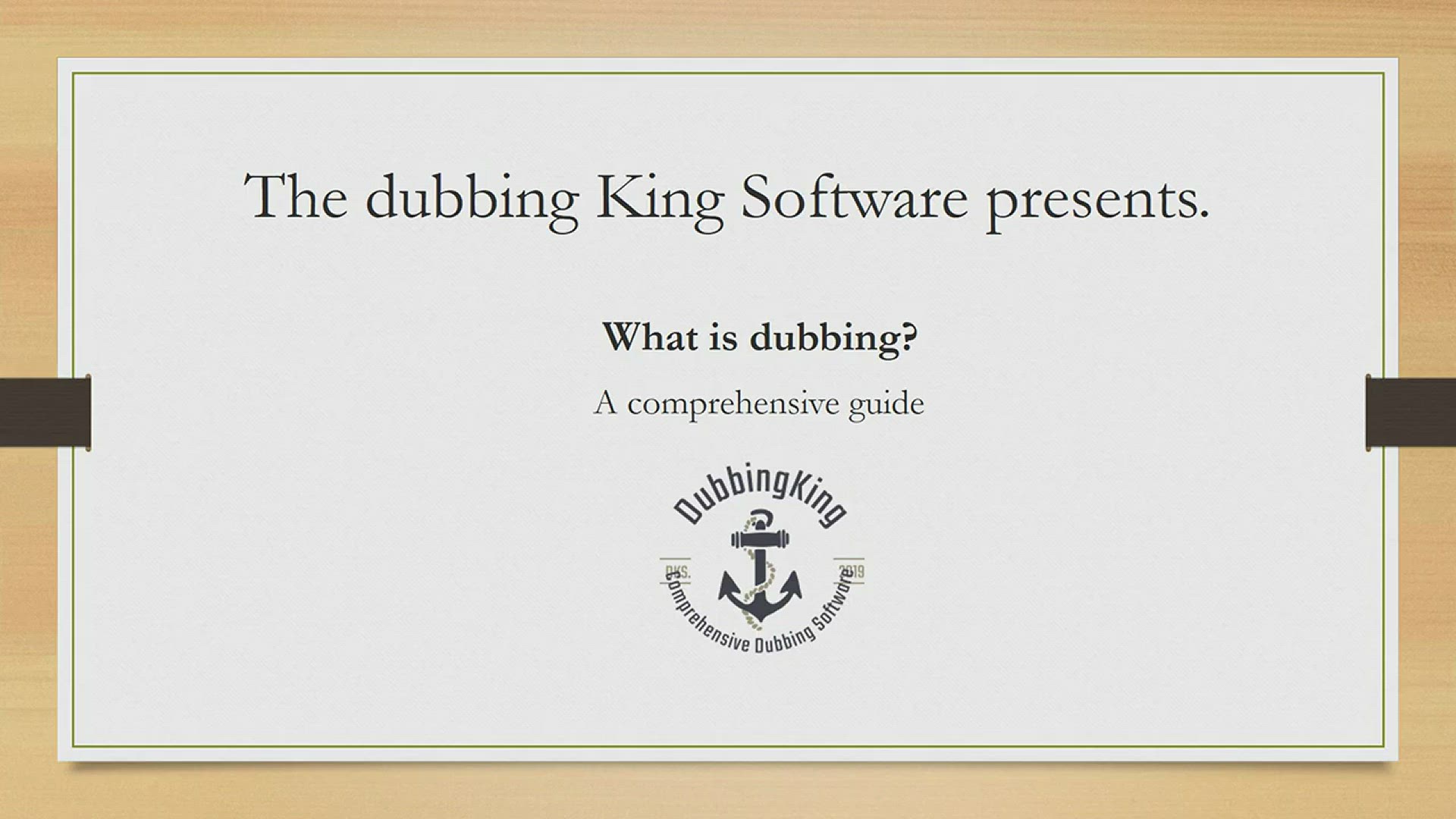 'Video thumbnail for What is Dubbing? (Case Study)'