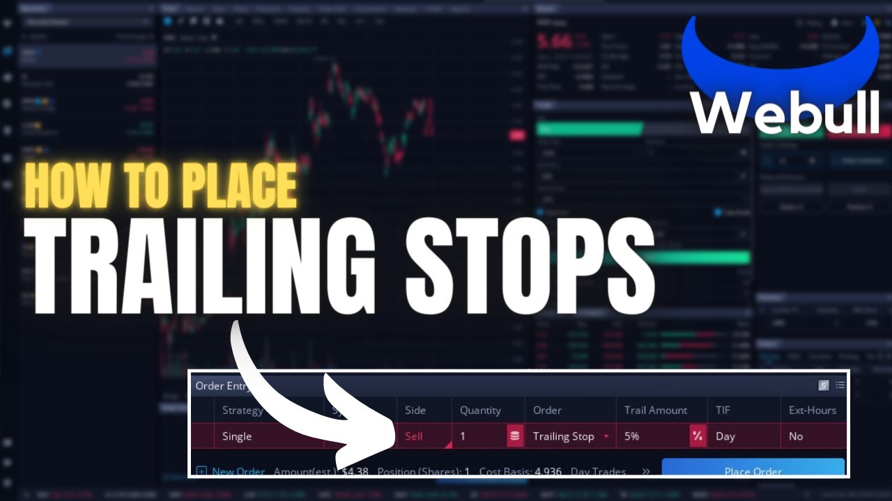 'Video thumbnail for How to Place Trailing Stop Order on Webull Desktop | Webull Tutorial'
