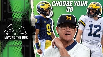 Video thumbnail for Beyond the Box: Michigan Football must choose _____ as their QB