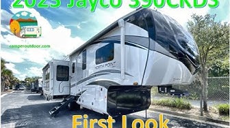 Video thumbnail for 2023 Jayco North Point 390CKDS Fifth Wheel Trailer