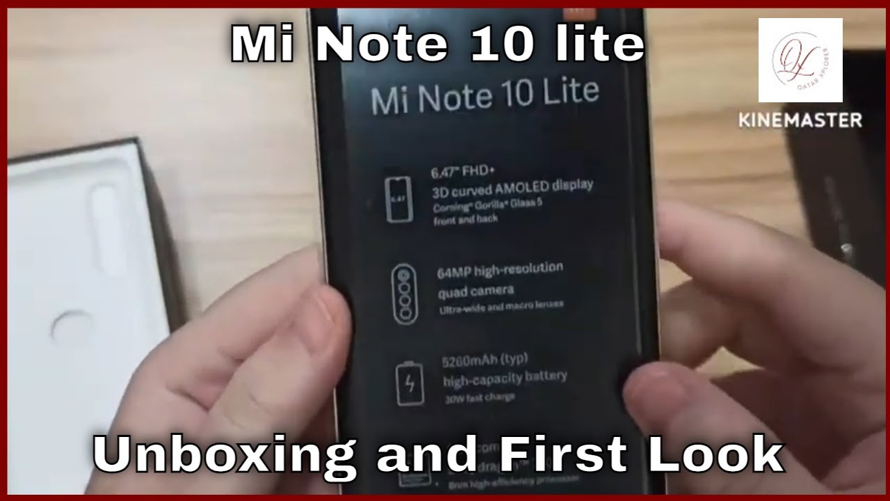 'Video thumbnail for Xiaomi Redmi Note 10 lite unboxing in 2022'