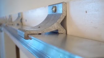 Video thumbnail for Johnson Wall Mount Door Hardware Installation