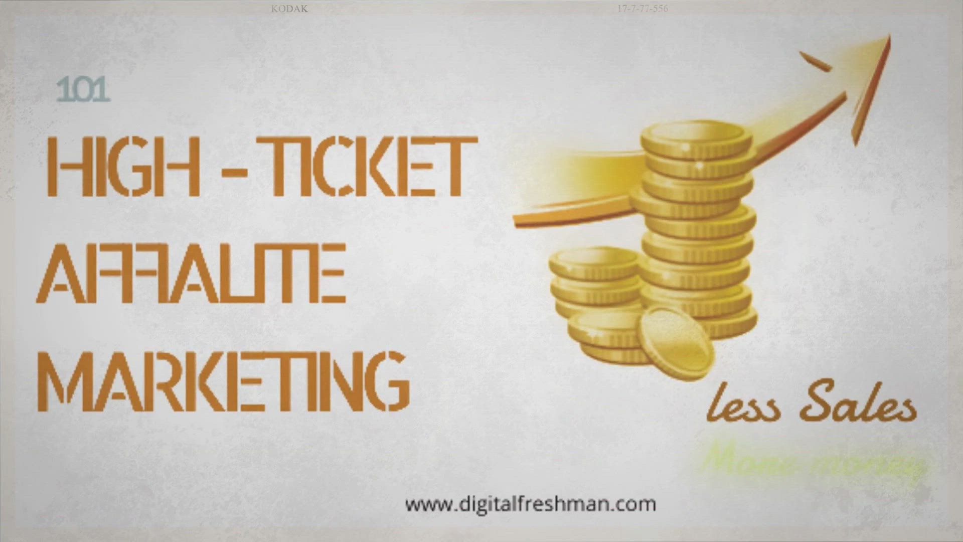 Video thumbnail for What Is High Ticket Affiliate Marketing?