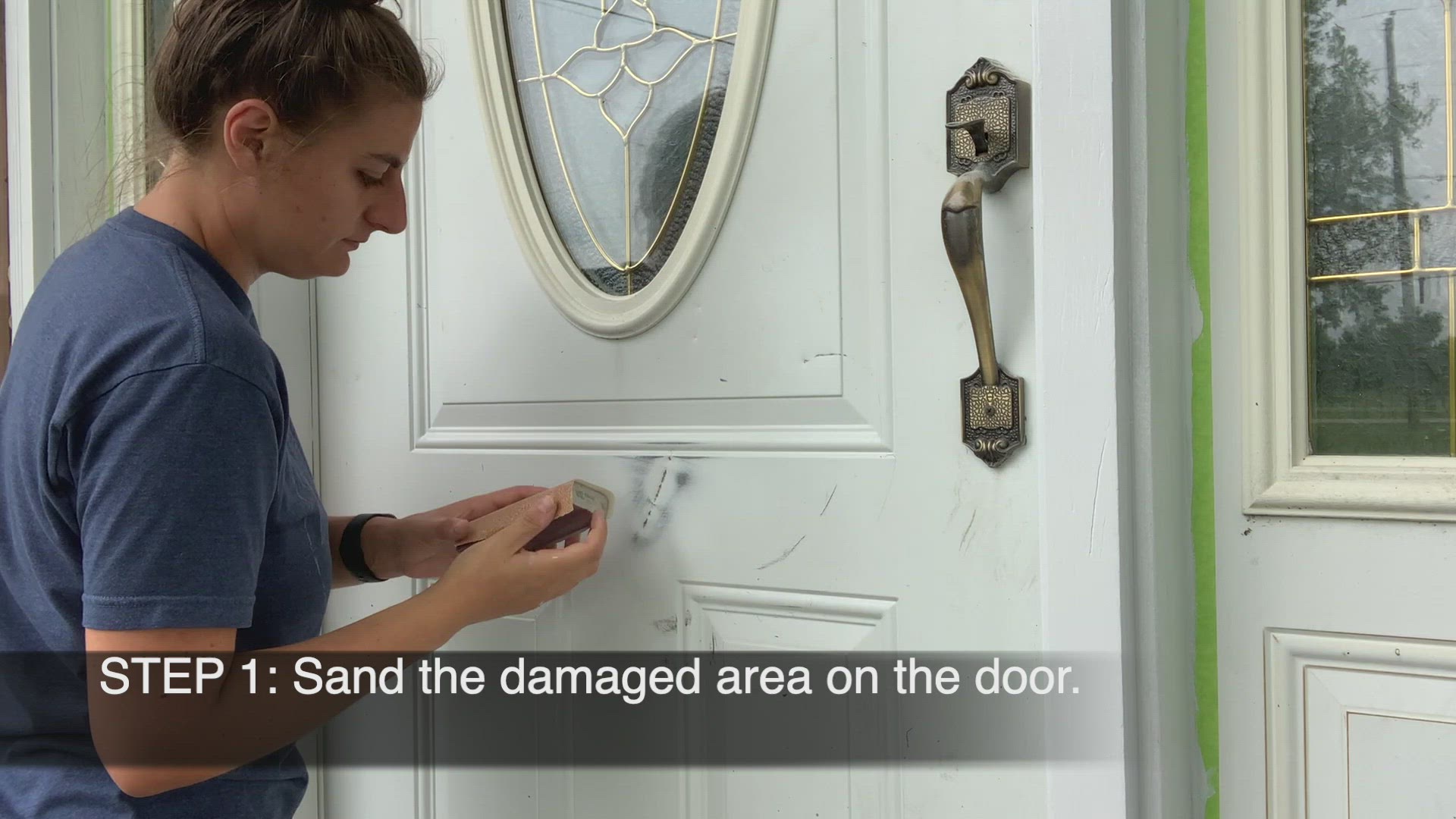 Video thumbnail for How To Repair A Metal Front Door