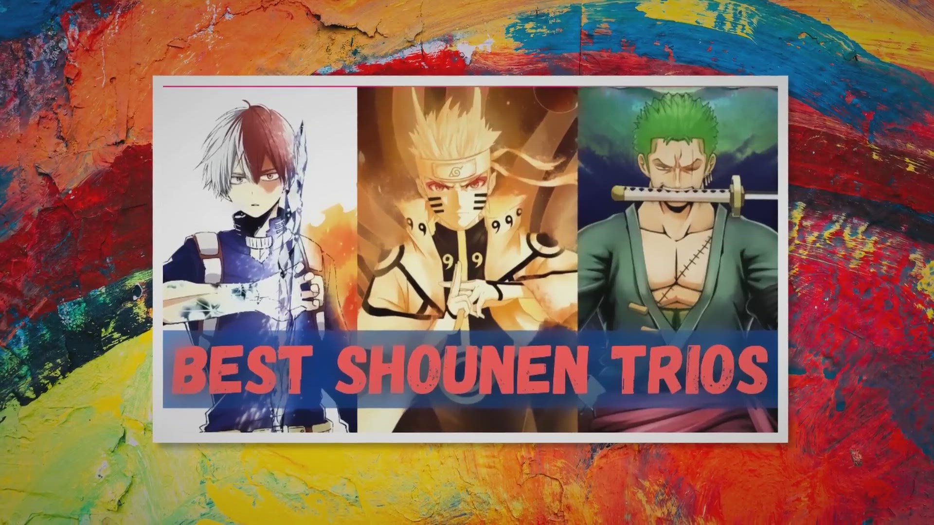 Video thumbnail for Top 10 Best Trios in Shounen Anime