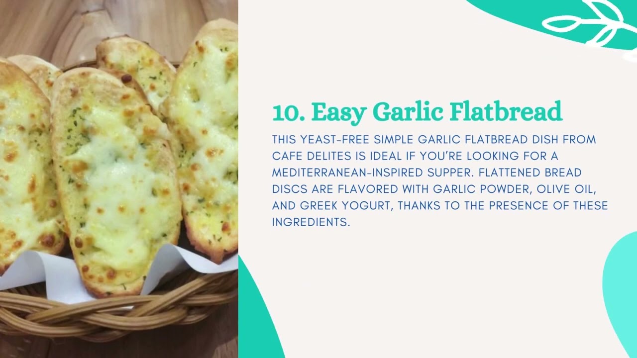 Video thumbnail for 15 Bread Recipes Without Yeast