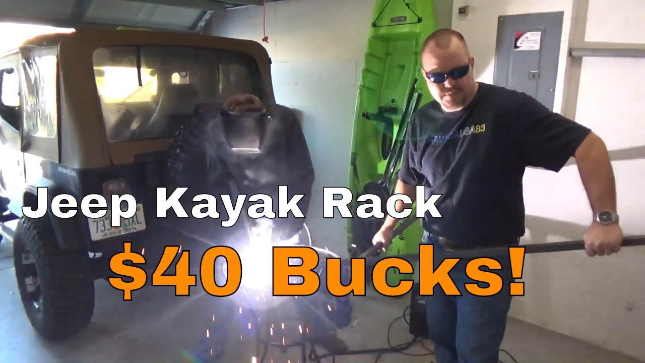 Video thumbnail for Welding Kayak Roof Rack Budget-Friendly  || Jeep Mods E15