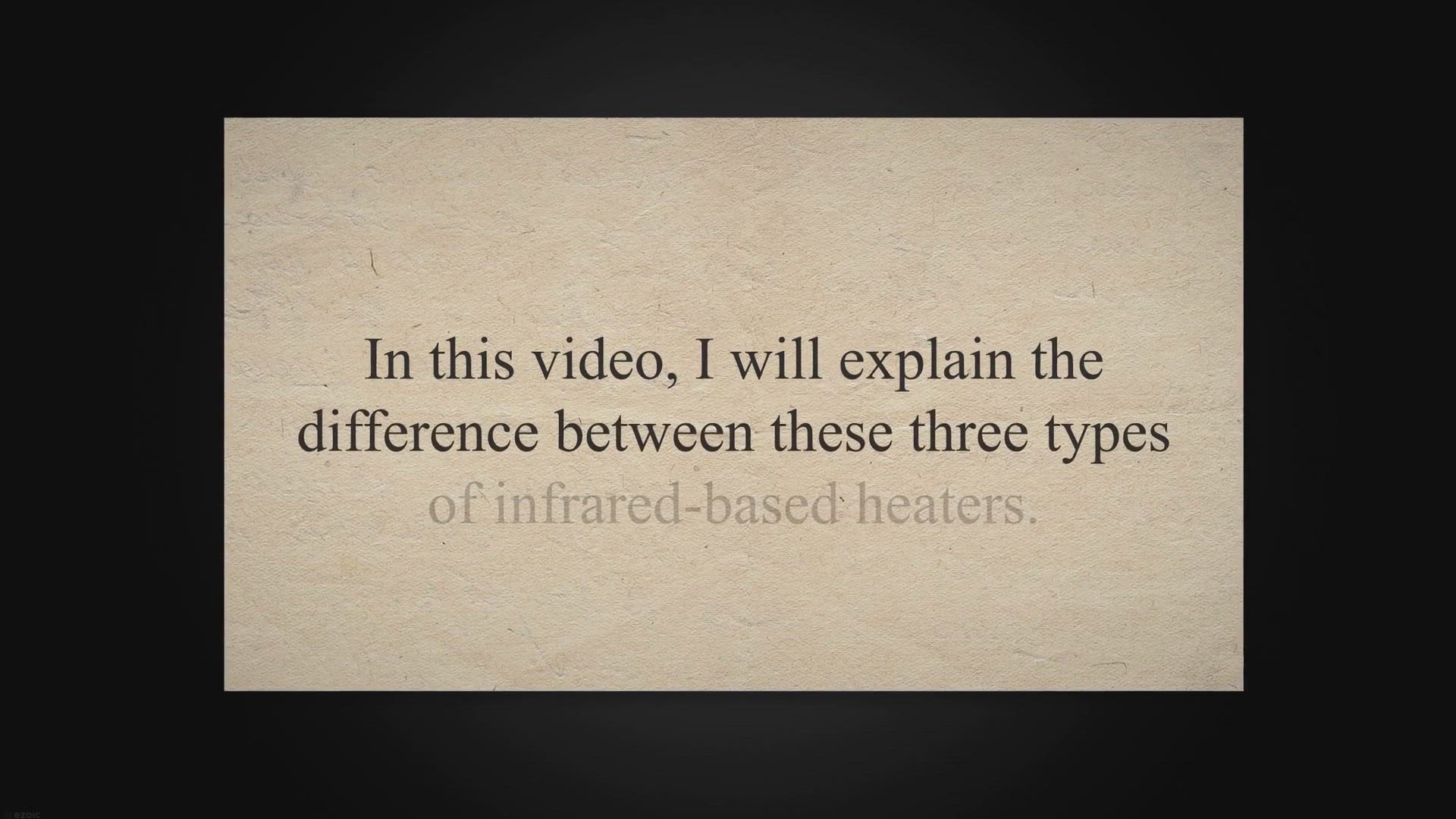 Video thumbnail for What is the difference between a quartz heater and an infrared heater? (and why you should buy the third option)