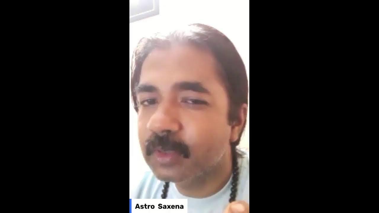 Video thumbnail for Live Astrology Q&A Session - No questions on Marriage and Remedies please