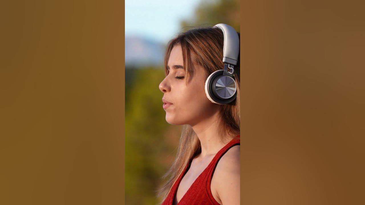 'Video thumbnail for Can you meditate with headphones in#shorts'