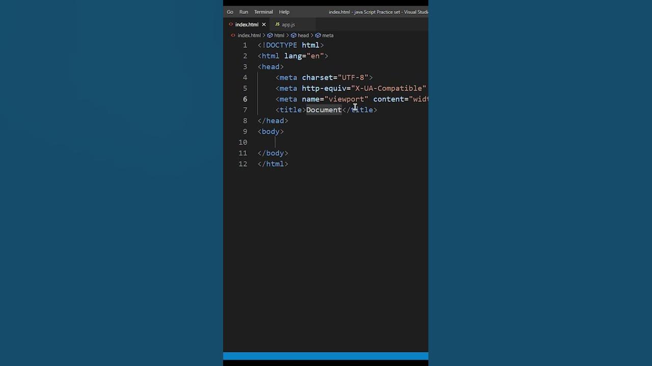 'Video thumbnail for How to change background color using JavaScript #shorts'