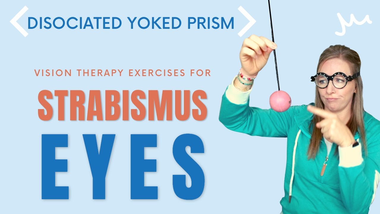 Video thumbnail for Dissociated Yoked Prism: Vision Therapy Exercise for Strabismus or Lazy Eye