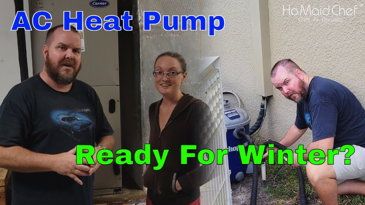 Video thumbnail for AC Heat Pump Ready For Winter, These Are Steps We Do