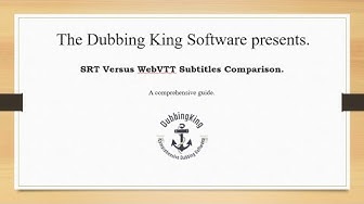 'Video thumbnail for SRT Versus WebVTT Subtitles Comparison (Case Study)'