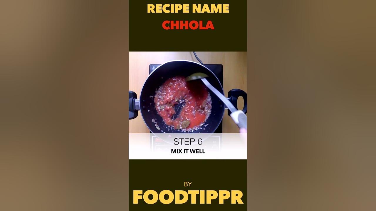 Video thumbnail for How to Make Chhola #Shorts