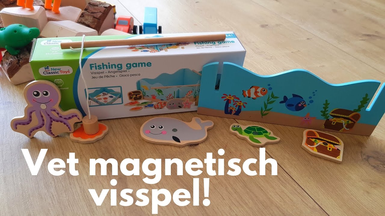 Video thumbnail for New Classic Toys Magnetisch visspel