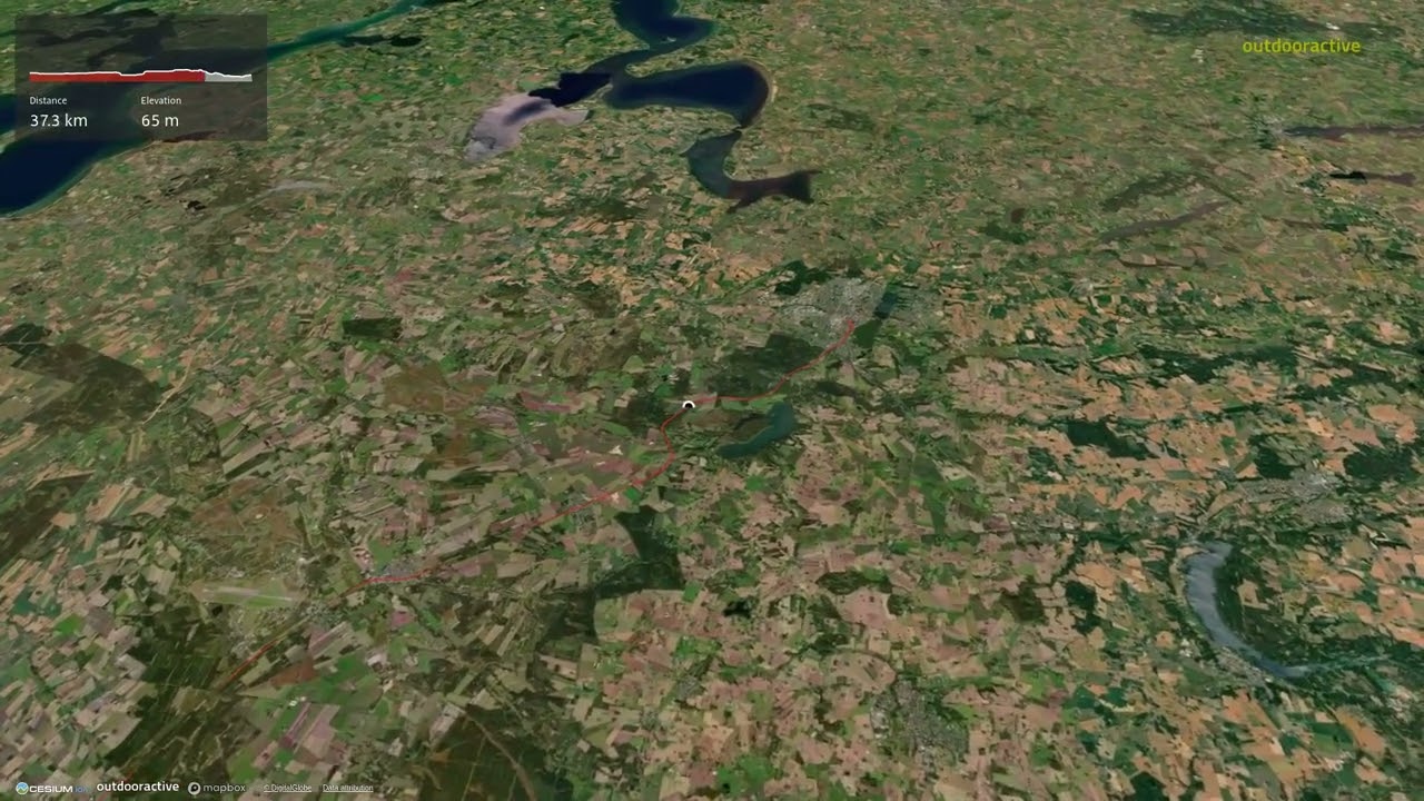 'Video thumbnail for Alhedestien: Regional cykelrute 21 Viborg - Herning'