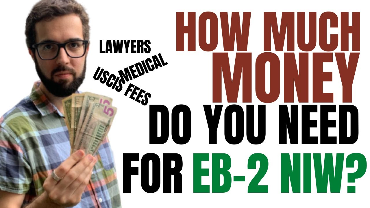 Video thumbnail for 💵 Cost of EB2 NIW green card application in 2022
