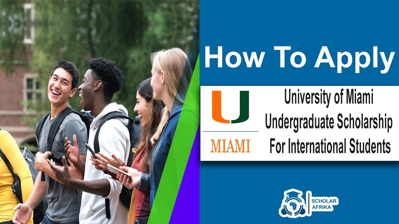 'Video thumbnail for The University of Miami Full Scholarship For International Students 2025/2026'
