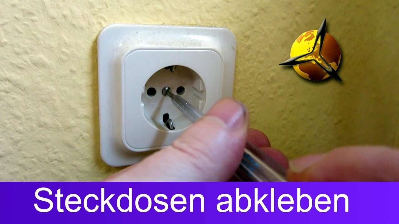 'Video thumbnail for Steckdosen und Lichtschalter zum Streichen entfernen / abkleben'