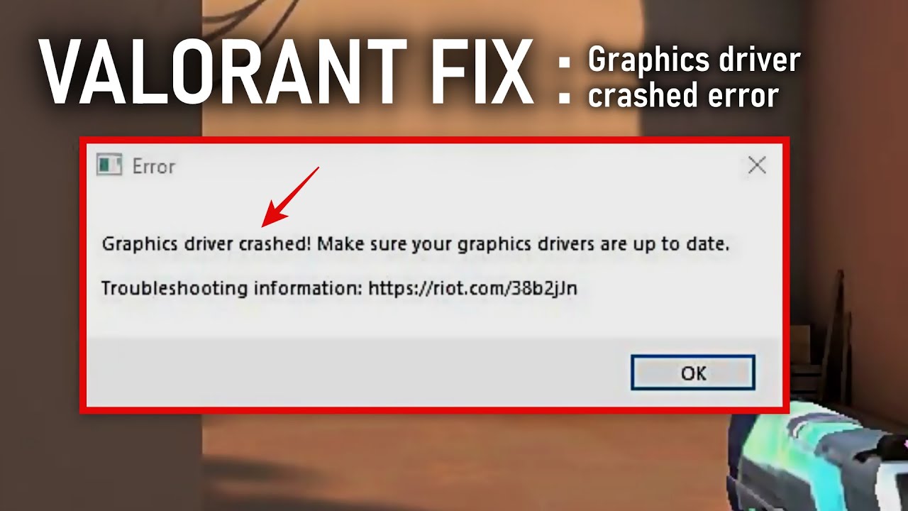 Video thumbnail for Valorant Fix: Graphics Driver Crashed ! Valorant Keeps Crashing Fixed | 2022