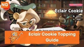 'Video thumbnail for Eclair Cookie Toppings Build (Cookie Run Kingdom)'