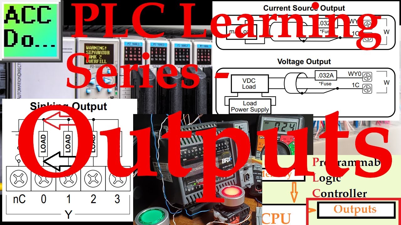 'Video thumbnail for PLC Learning Series - What are PLC Outputs?'