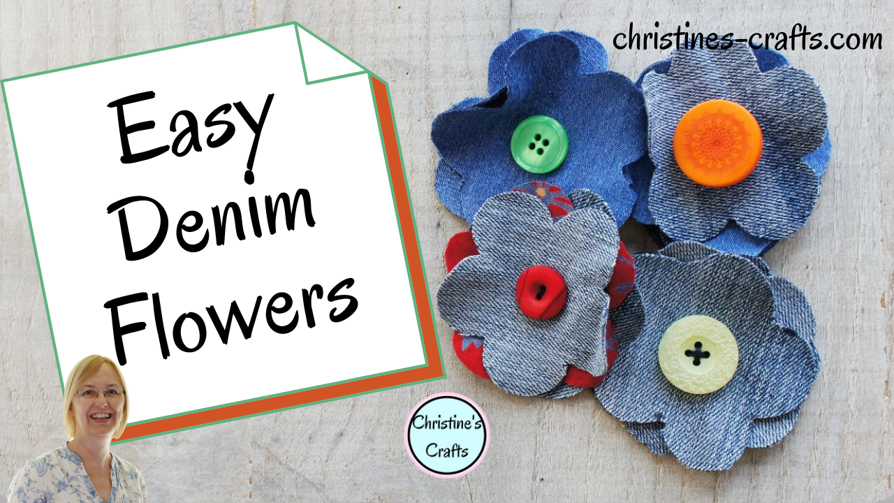 Video thumbnail for How to Make Shabby Chic Flowers from Old Jeans