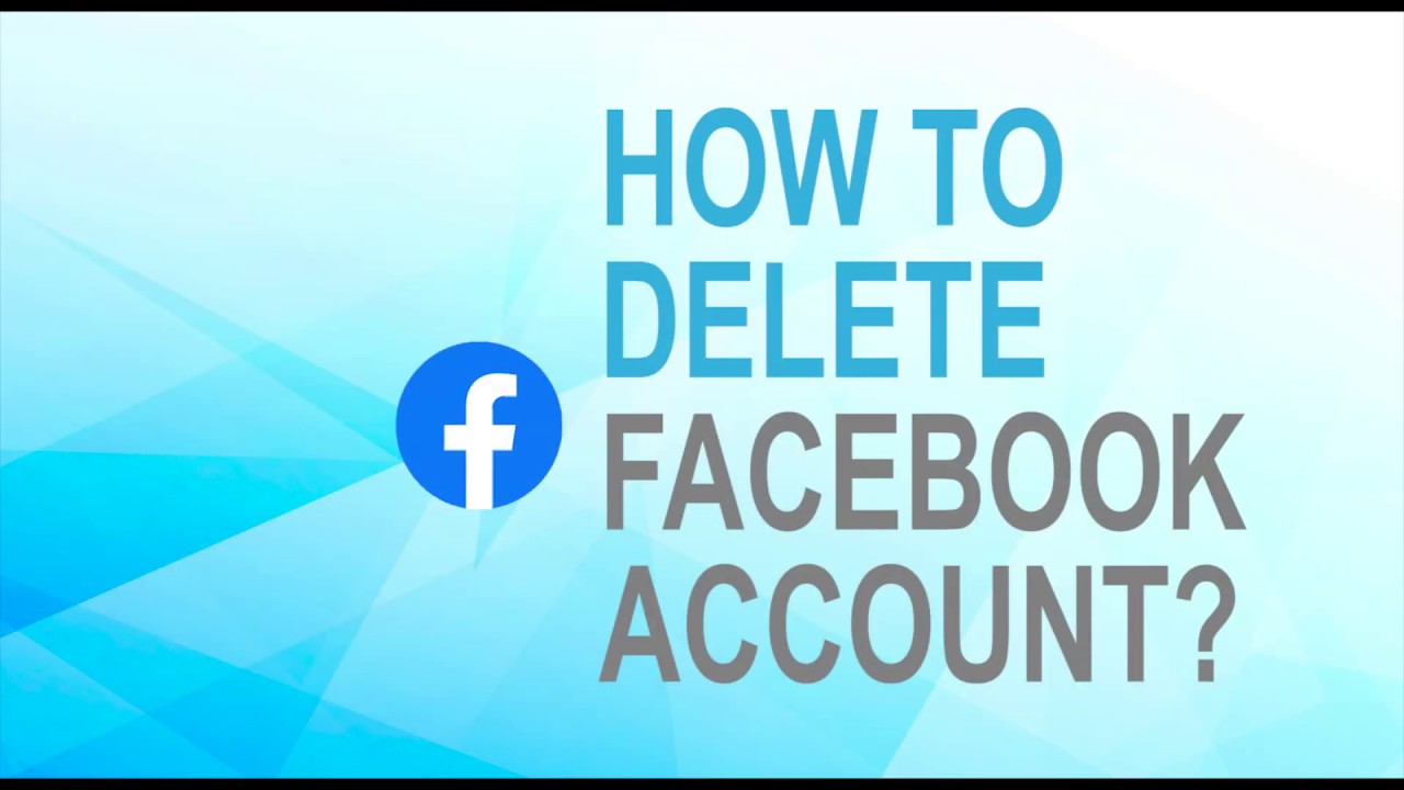 Video thumbnail for How to Delete Facebook Account?